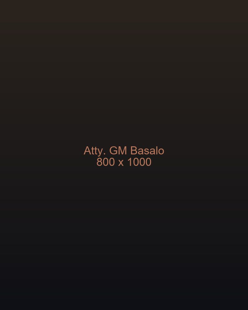 Atty. GM Basalo