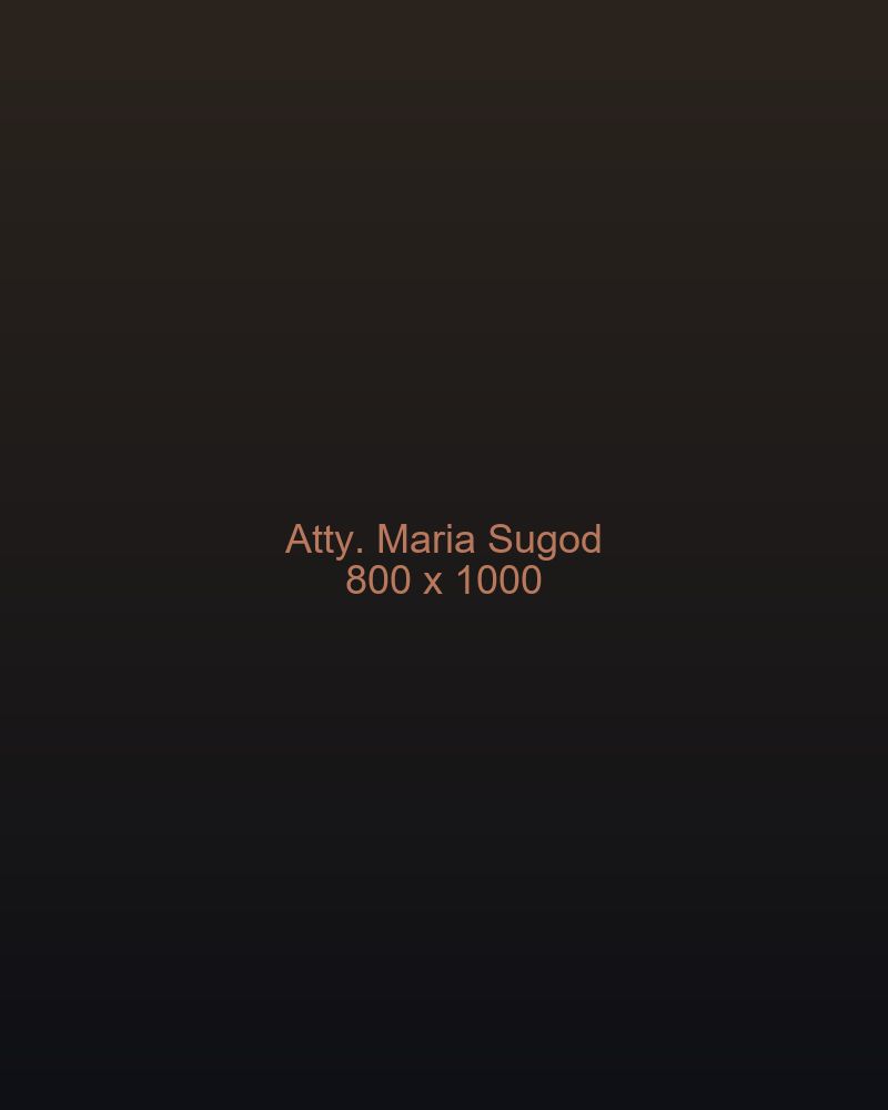 Atty. Maria Sugod